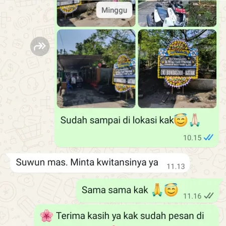 Pengiriman Papan Bunga Duka Wantilan Cipeundeuy